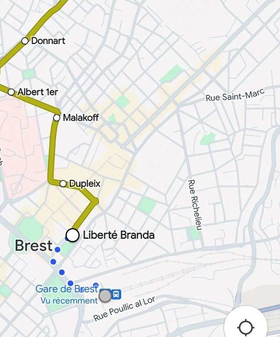 Appartement Lumineux 70 M2 Proche Centre Brest Séjour chez l'habitant