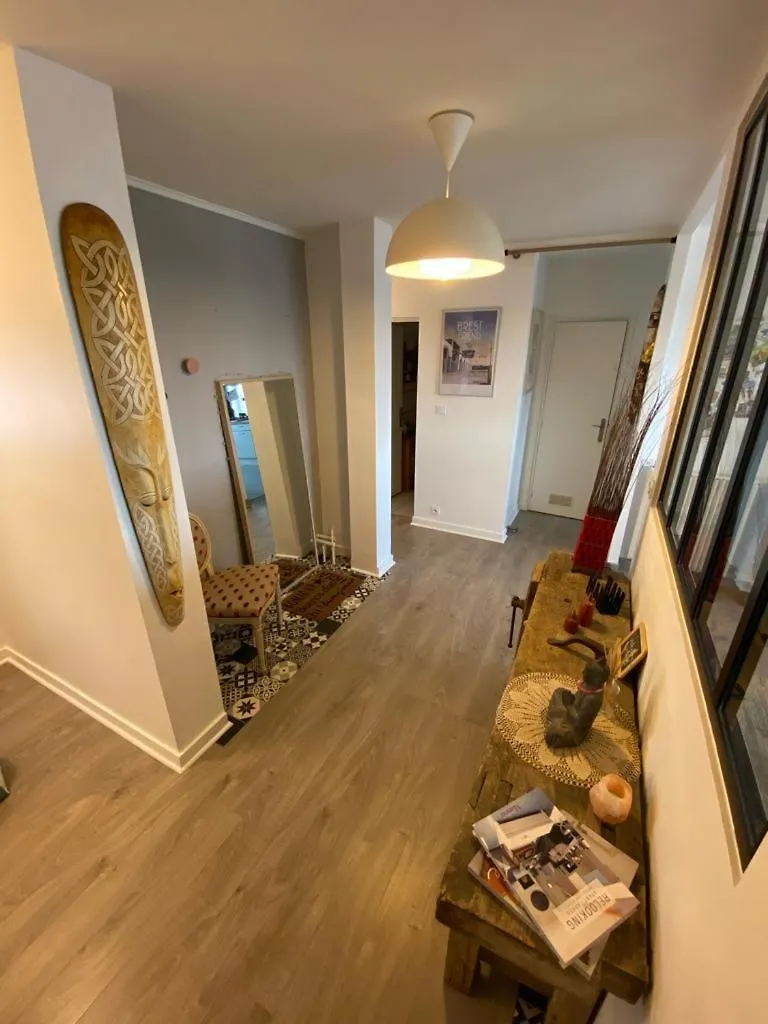 Appartement Lumineux 70 M2 Proche Centre Brest France