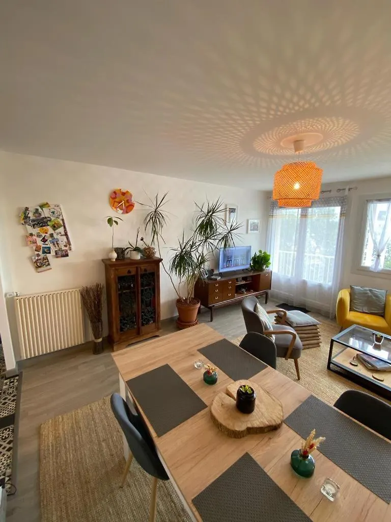 Séjour chez l'habitant Appartement Lumineux 70 M2 Proche Centre Brest